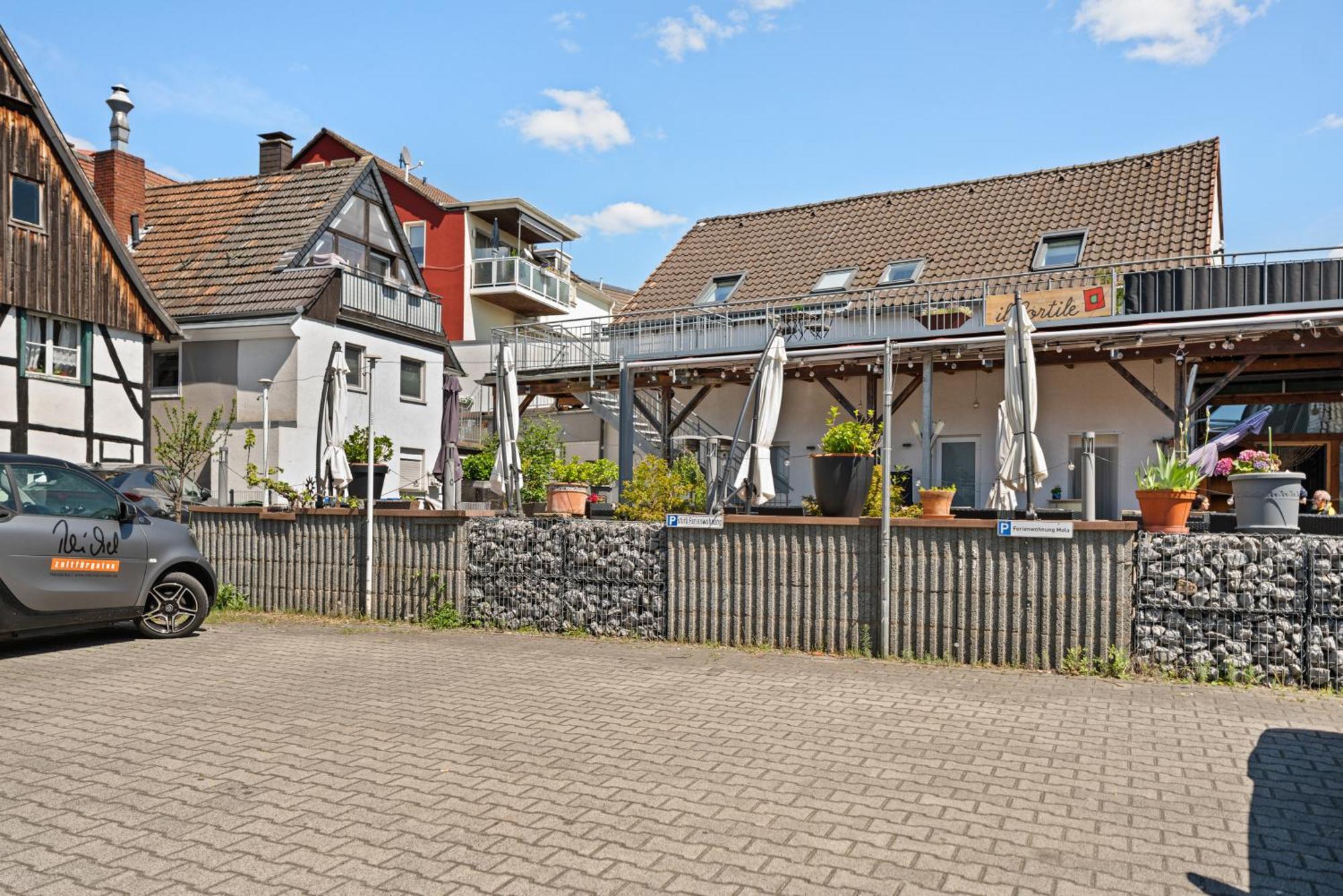 Mola Apartments-Charmante Ferienwohnung Im Herdecke Zentrum Fuer 3 Personen-Grosse Dachterrasse-Grill-Gratis Parken-Wlan Dış mekan fotoğraf