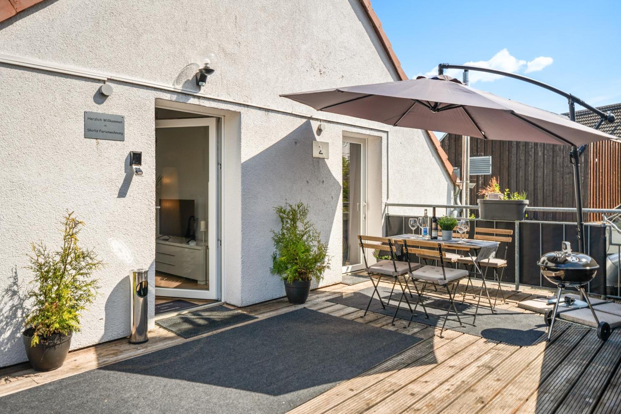 Mola Apartments-Charmante Ferienwohnung Im Herdecke Zentrum Fuer 3 Personen-Grosse Dachterrasse-Grill-Gratis Parken-Wlan Dış mekan fotoğraf
